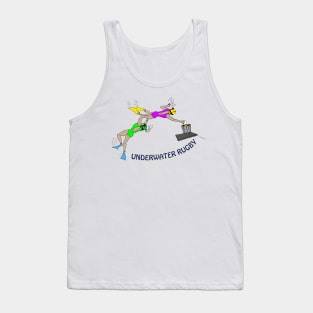 Underwater rugby players Tank Top